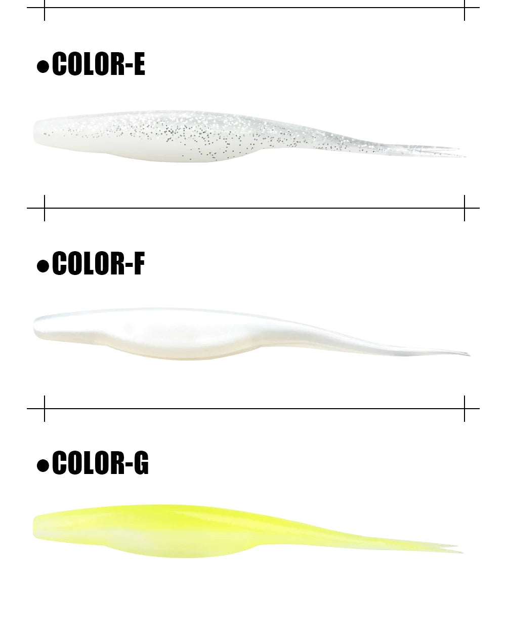 Leurre souple Spinnaker TPR Jerk Shad 12 cm – Imitation lançon – Spécial bar du bord