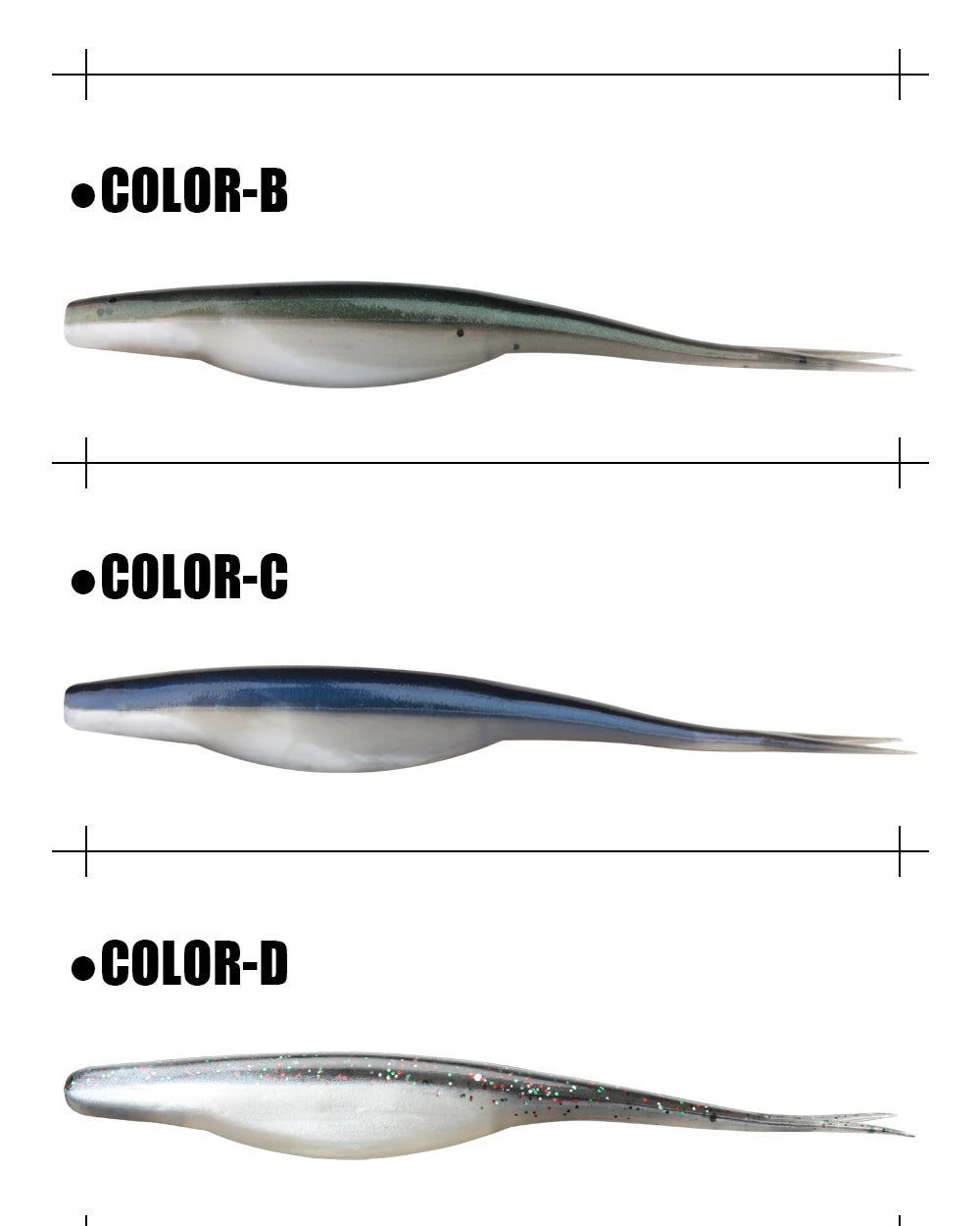 Leurre souple Spinnaker TPR Jerk Shad 12 cm – Imitation lançon – Spécial bar du bord